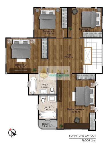 รูป 🏠 ให้เช่าบ้าน : Ladawan Srinakarin (ลดาวัลย์ ศรีนครินทร์) รหัสทรัพย์ | 📌LNP-H938 - รูปที่ 14/15