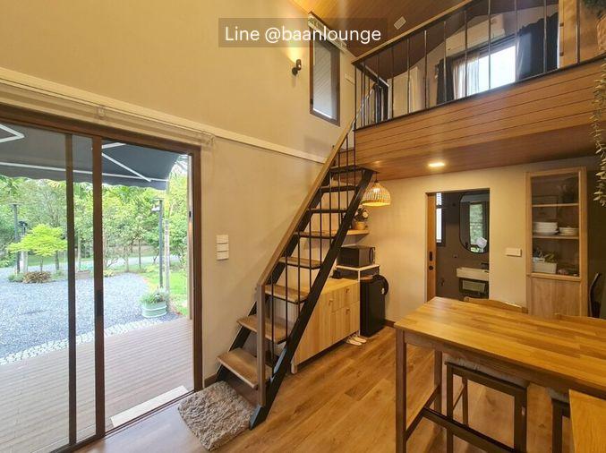 picture Prefabricated modular homes for sale. Loft style, balcony, and includes a pet house. Construction services available nationwide. - 9/15