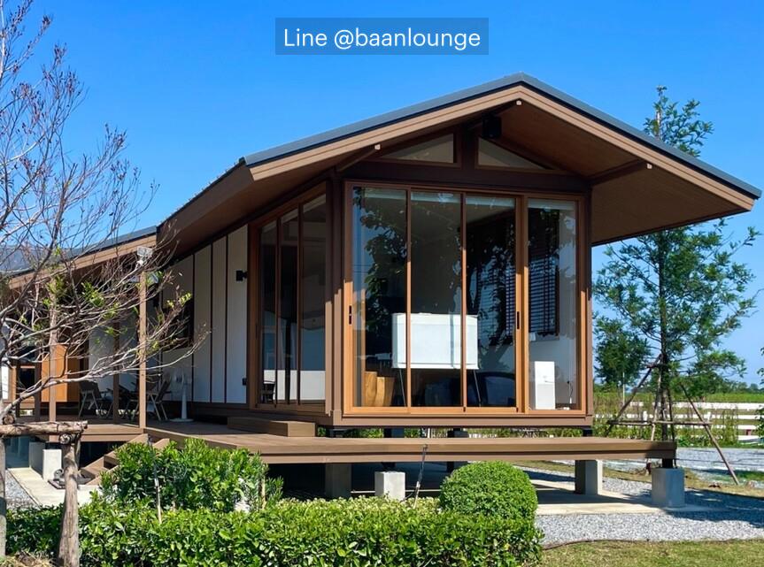 รูป ขายบ้านสำเร็จรูป บ้านโมดูลาร์ 1 ห้องนอน 2ห้องน้ำ ระเบียง รับสร้างทั่วประเทศ - รูปที่ 4/17