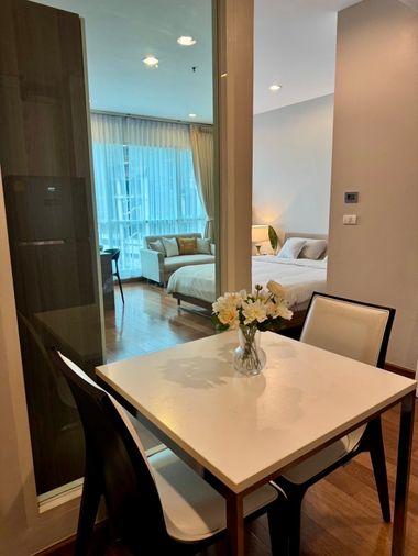รูป ให้เช่า The Address ชิดลม 40 ตรม. เฟอร์ครบ 27000 บาท - รูปที่ 6/8