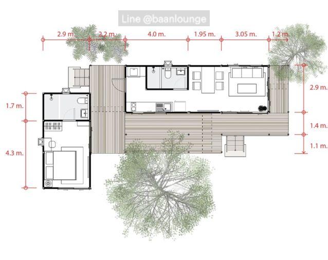 picture Prefabricated house for sale. Modular homes type 1 bedroom, 2 bathrooms, balcony.Construction services available nationwide. - 17/17