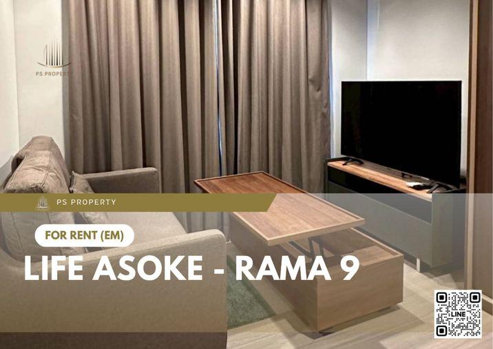 รูป ให้เช่า 📍 Life Asoke - Rama 9 📍 เฟอร์นิเจอร์ และ เครื่องใช้ไฟฟ้าครบ ใกล้ MRT พระราม 9 - รูปที่ 1/8