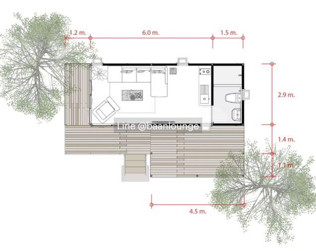 picture Prefabricated Modular Homes for Sale: Studio House with 1 Bathroom and Built-in Balcony. Construction Services Nationwide. - 19/19