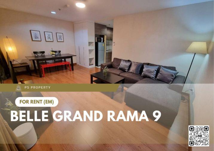 รูป ให้เช่า ✨ Belle Grand Rama 9 ✨ เฟอร์นิเจอร์ และ เครื่องใช้ไฟฟ้าครบ ใกล้ MRT พระราม 9 - รูปที่ 1/10