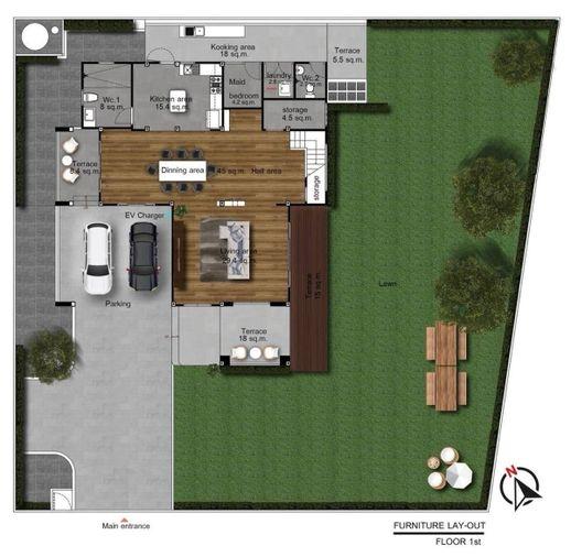 รูป 🏠 ให้เช่าบ้าน : Ladawan Srinakarin (ลดาวัลย์ ศรีนครินทร์)   รหัสทรัพย์ | 📌LNP-H938 - รูปที่ 6/15