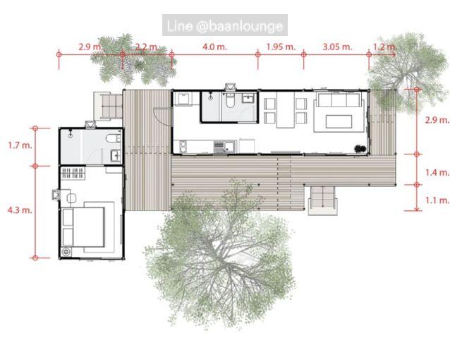 picture Prefabricated house for sale. Modular homes type 1 bedroom, 2 bathrooms, balcony.Construction services available nationwide. - 17/17