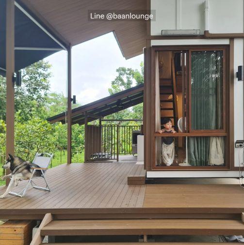 รูป ขายบ้านสำเร็จรูป บ้านโมดูลาร์ สไตล์ loft 1 ห้องนอน 1ห้องน้ำ ระเบียง และมีบ้านสำหรับสัตว์เลี้ยง รับสร้างทั่วประเทศ - รูปที่ 6/15