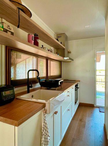 picture Prefabricated house for sale. Modular homes type 1 bedroom, 2 bathrooms, balcony.Construction services available nationwide. - 12/17