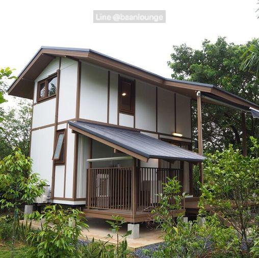 รูป ขายบ้านสำเร็จรูป บ้านโมดูลาร์ สไตล์ loft 1 ห้องนอน 1ห้องน้ำ ระเบียง และมีบ้านสำหรับสัตว์เลี้ยง รับสร้างทั่วประเทศ - รูปที่ 2/15