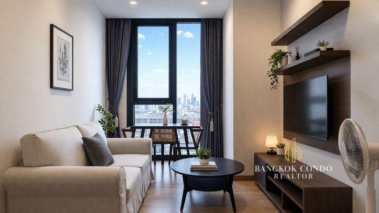 รูป 🍀🍀🍀 Prime condo location 🚆ให้เช่า📌 เดอะไลน์ พหล-ประดิพัทธ์ (Line:@rent2022)BTS สะพานควาย ✨พร้อมเข้าอยู่🌼A11073 - รูปที่ 8/10