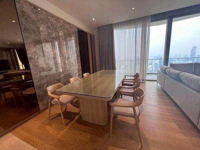 รูป ให้เช่าคอนโดติด Icon Siam  📍 Magnolias Waterfront Residences   📍 Type 4 Bedrooms ราคาเช่า  180,000/ month  - รูปที่ 3/17