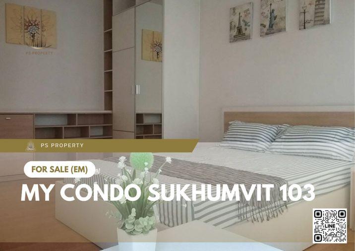 รูป ขายด่วน 📍 My Condo Sukhumvit 103 📍 ห้องมุม ฟอร์และเครื่องใช้ไฟฟ้า ใกล้ bts อุดมสุข - รูปที่ 1/10