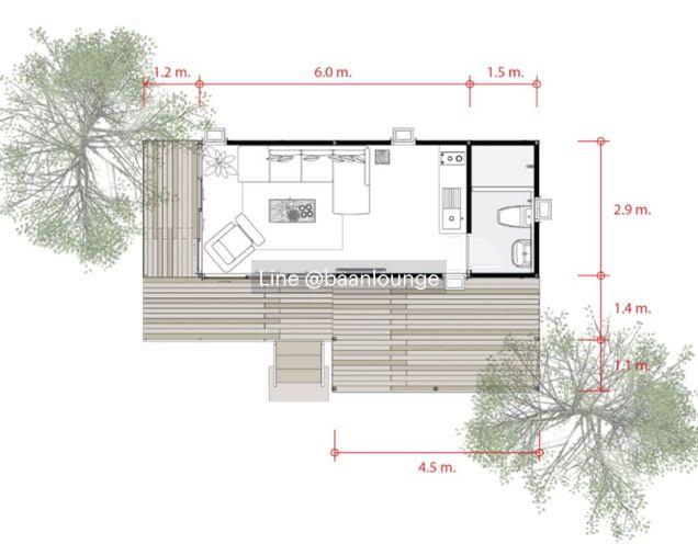 picture 🏠Prefabricated Modular Homes for Sale: Studio House with 1 Bathroom and Built-in Balcony. Construction Services Nationwide.🪴 - 18/18
