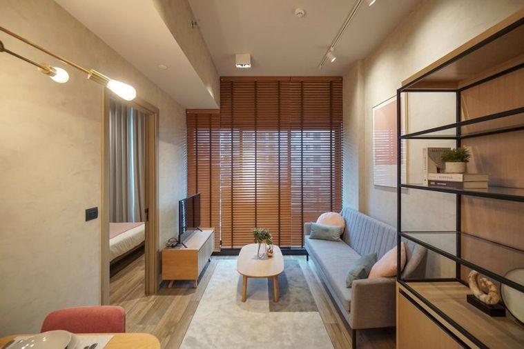 รูป ให้เช่า The Lofts Asoke ห้องสวย น่าอยู่ ตกแต่งเฟอร์ครบ ราคาดีมาก DS2684 | Line @Dstat - รูปที่ 1/7