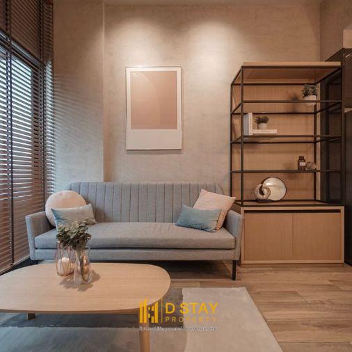 รูป ให้เช่า The Lofts Asoke ห้องสวย น่าอยู่ ตกแต่งเฟอร์ครบ ราคาดีมาก DS2684 | Line @Dstat - รูปที่ 3/7
