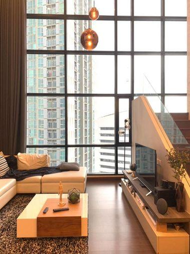 รูป For rent ให้เช่าPenthouse 📍 Ivy ampio ratchada 📍 Type Duplex Rent Prices 140 ,000/ month. - รูปที่ 1/18