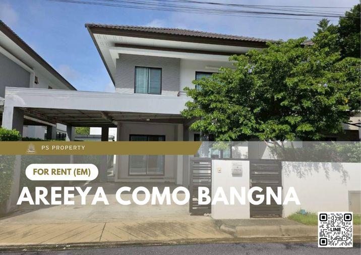 รูป บ้านเดี่ยวให้เช่า 🔥 Areeya Como Bangna 🔥 3 ห้องนอน 3 ห้องน้ำ เฟอร์นิเจอร์ และ เครื่องใช้ไฟฟ้าครบ  - รูปที่ 1/11