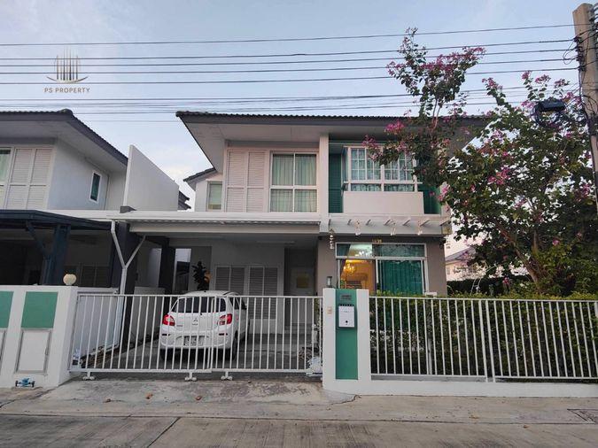รูป บ้านเดี่ยวให้เช่า ✨ Trendy Tara Bangna ✨ 3 ห้องนอน 3 ห้องน้ำ บ้านหลังมุม เฟอร์นิเจอร์ครบใกล้สนามบิน - รูปที่ 2/26