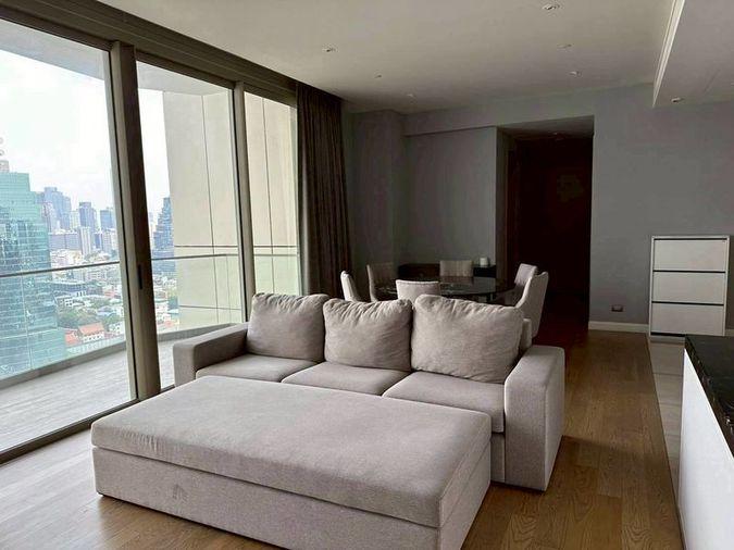 รูป ให้เช่าคอนโดติด Icon Siam  📍 Magnolias Waterfront Residences   📍 Type 2 Bedrooms ราคาเช่า  130,000/ month  - รูปที่ 2/15
