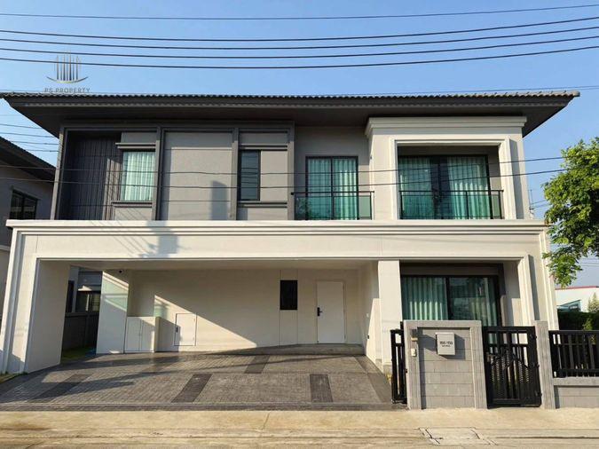 รูป บ้านเดี่ยวให้เช่า ✨ Britania Bangna-Srivaree ✨ 4 ห้องนอน 5 ห้องน้ำ บ้านเดี่ยวหลังใหญ่ แปลงมุม ติดสวน - รูปที่ 2/13