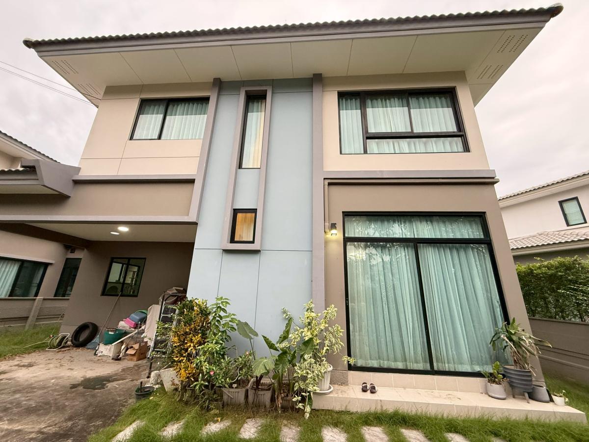 picture Ready-to-move-in house for rent, Casa Presto Pracha Uthit 90, near the main road, easy access. - 2/26