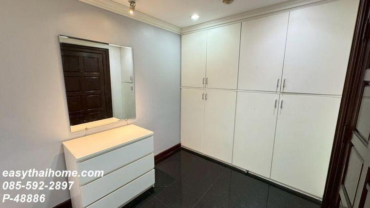 รูป [ให้เช่า! ห้องใหญ่หรู 164 ตรม. ริชมอนด์ พาเลส P-48886] 3 นอน 3 น้ำ ใจกลางสุขุมวิท ใกล้ BTS พร้อมพงษ์ ราคา 70,000 บาท | line @easythaihome 085-592-2897 - รูปที่ 9/31