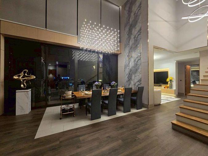รูป 💎Penthouse Duplex ที่ดีที่สุดย่าน พระราม9 - อโศก  📍  The Esse At Singha Complex  📍  Rent Prices   600,000/ month.  - รูปที่ 5/20