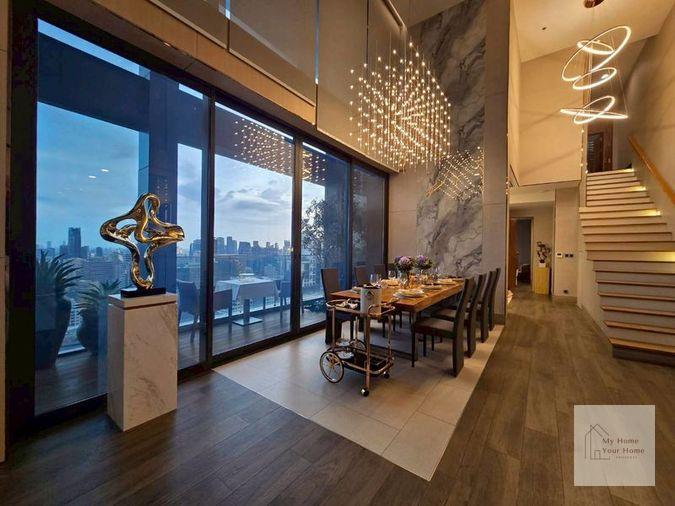 รูป 💎Penthouse Duplex ที่ดีที่สุดย่าน พระราม9 - อโศก 📍 The Esse At Singha Complex 📍 Rent Prices 600,000/ month. - รูปที่ 8/20