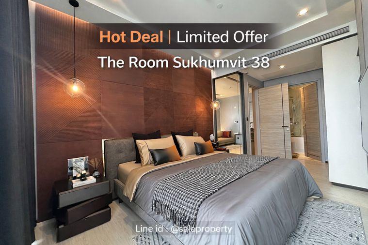 รูป 🔥Hot Deal🔥 𝐓𝐡𝐞 𝐑𝐨𝐨𝐦 สุขุมวิท 𝟑𝟖 คอนโดกลางสุขุมวิท 1 ห้องนอน พร้อมเข้าอยู่ เพียง 7.5 ลบ.* - รูปที่ 1/14