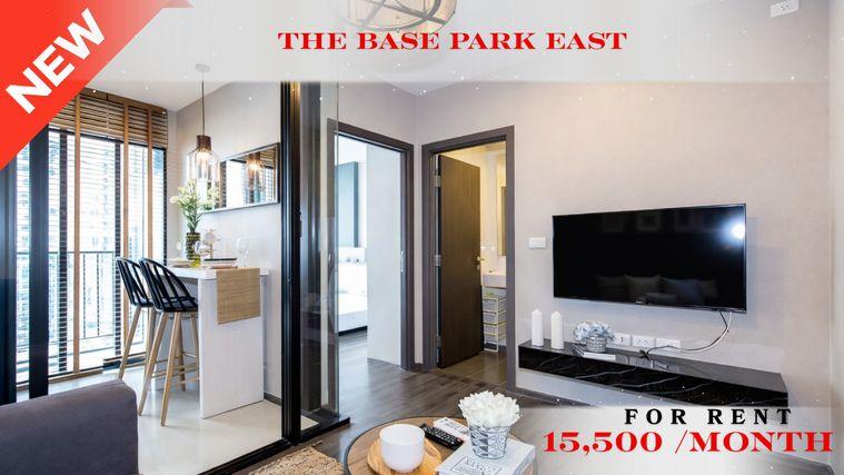 picture 🍀🍀 Prime Condo Location 🚆 For Rent 📌 The Base Park East Sukhumvit 77 (Line: @rent2022) | Near BTS On Nut  ✨ Ready to move in! ✨ 📌 Ref Code:A04203 - 1/9