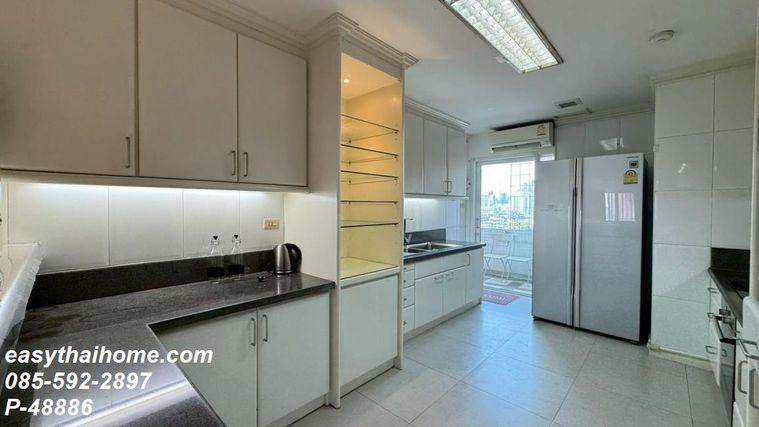 รูป [ให้เช่า! ห้องใหญ่หรู 164 ตรม. ริชมอนด์ พาเลส P-48886] 3 นอน 3 น้ำ ใจกลางสุขุมวิท ใกล้ BTS พร้อมพงษ์ ราคา 70,000 บาท | line @easythaihome 085-592-2897 - รูปที่ 14/31