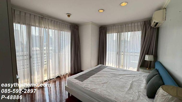 รูป [ให้เช่า! ห้องใหญ่หรู 164 ตรม. ริชมอนด์ พาเลส P-48886] 3 นอน 3 น้ำ ใจกลางสุขุมวิท ใกล้ BTS พร้อมพงษ์ ราคา 70,000 บาท | line @easythaihome 085-592-2897 - รูปที่ 4/31