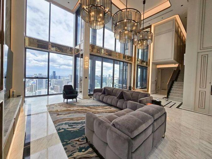 รูป 💎For rent Penthouse Luxury Duplex Condo  📍 The Esse At Singha Complex  📍  Rent Prices   450,000/ month.  - รูปที่ 4/20