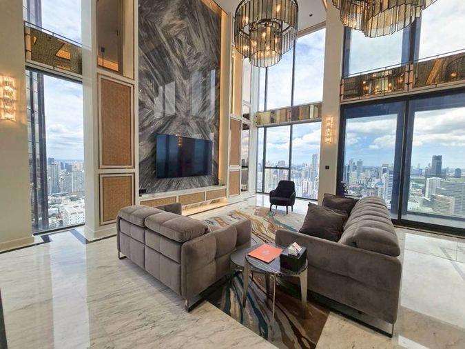 รูป 💎For rent Penthouse Luxury Duplex Condo  📍 The Esse At Singha Complex  📍  Rent Prices   450,000/ month.  - รูปที่ 7/20