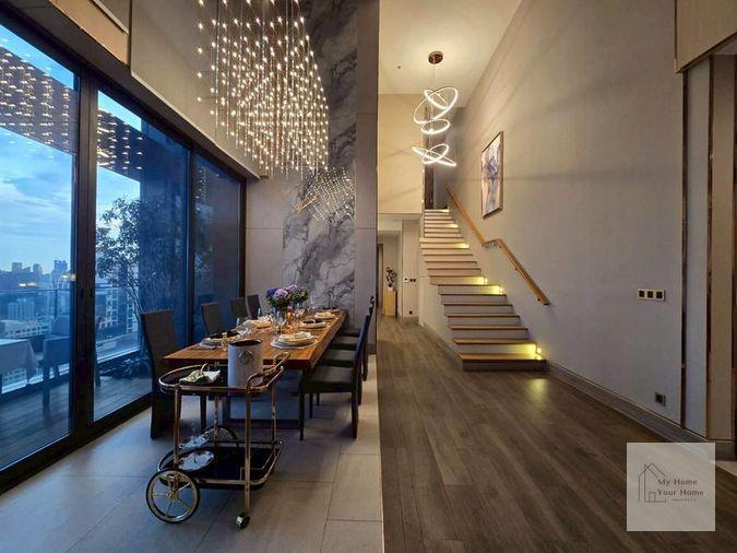 รูป 💎Penthouse Duplex ที่ดีที่สุดย่าน พระราม9 - อโศก 📍 The Esse At Singha Complex 📍 Rent Prices 600,000/ month. - รูปที่ 3/20