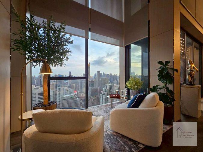 รูป 💎Penthouse Duplex ที่ดีที่สุดย่าน พระราม9 - อโศก 📍 The Esse At Singha Complex 📍 Rent Prices 600,000/ month. - รูปที่ 4/20