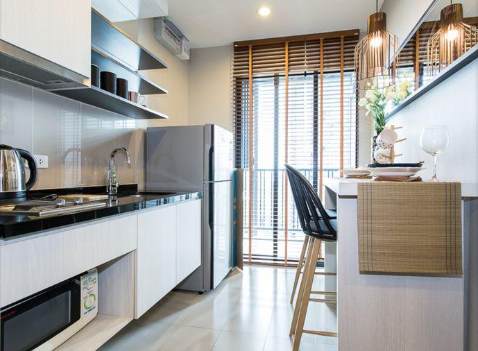 รูป ว่างพร้อมอยู่ The base park east. 1นอน 30ตร.ม. Line id: @pfagent - รูปที่ 3/6