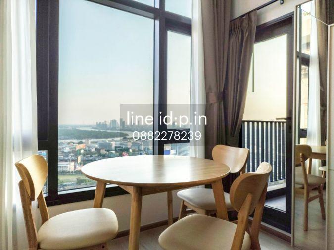 picture For rent: Life Rama 4-Asoke, Duplex unit, 2 bedrooms, 1 bathroom, with Bang Krachao view. - 8/14