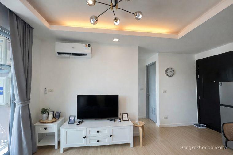 รูป 🍀🍀Cozy room 🌸🌼ให้เช่า📌 ทรู ทองหล่อ (Line:@rent2022)MRT เพชรบุรี✨พร้อมเข้าอยู่🔖A08916 - รูปที่ 5/12