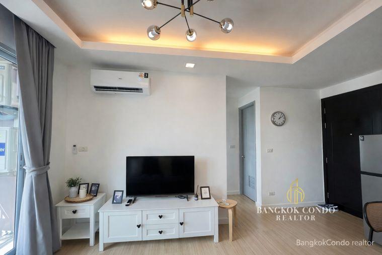 รูป 🍀🍀Cozy room 🌸🌼ให้เช่า📌 ทรู ทองหล่อ (Line:@rent2022)MRT เพชรบุรี✨พร้อมเข้าอยู่🔖A08916 - รูปที่ 5/12