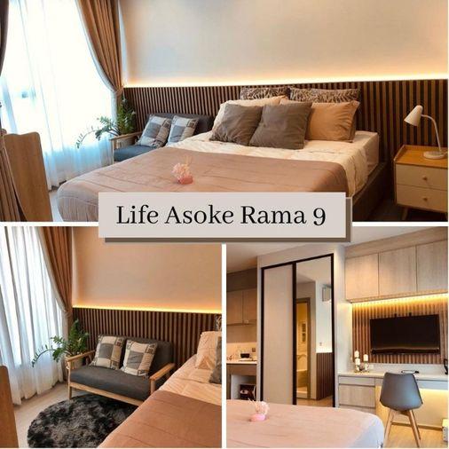 picture 🎈#PT2309_149🎈💥Urgent💥 Available April 7th, 2026. Click quickly before it's gone‼️ For Rent 1️⃣8️⃣k. Condo Life Asoke Rama 9 - 7/10