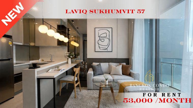 รูป 🍀🍀 Prime condo location 🚆ให้เช่า📌 ลาวีค สุขุมวิท 57 (Line:@rent2022)BTS ทองหล่อ✨พร้อมเข้าอยู่ ✨ A00842 - รูปที่ 1/12