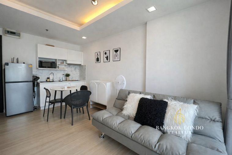 รูป 🍀🍀Cozy room 🌸🌼ให้เช่า📌 ทรู ทองหล่อ (Line:@rent2022)MRT เพชรบุรี✨พร้อมเข้าอยู่🔖A08916 - รูปที่ 4/12