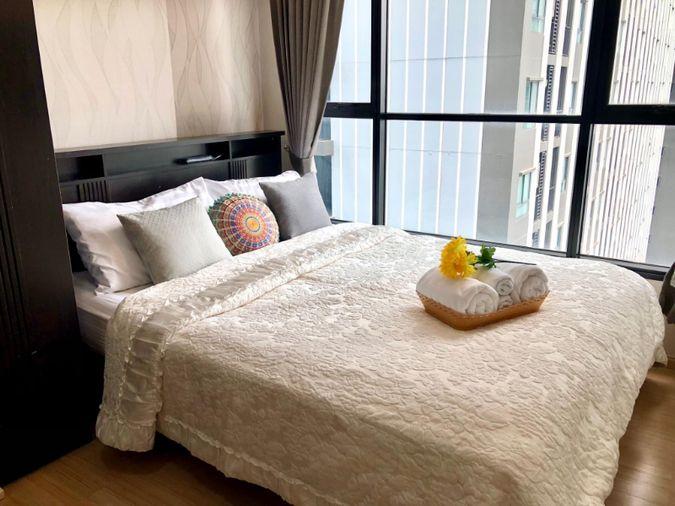 picture  🎈 #TM2309_084🎈💥Urgent💥 Available August 15, 2026. Click quickly before it's gone‼️ For Rent 1️⃣7️⃣k.🔥 The Base Rama 9 Ramkhamhaeng Condo - 2/10