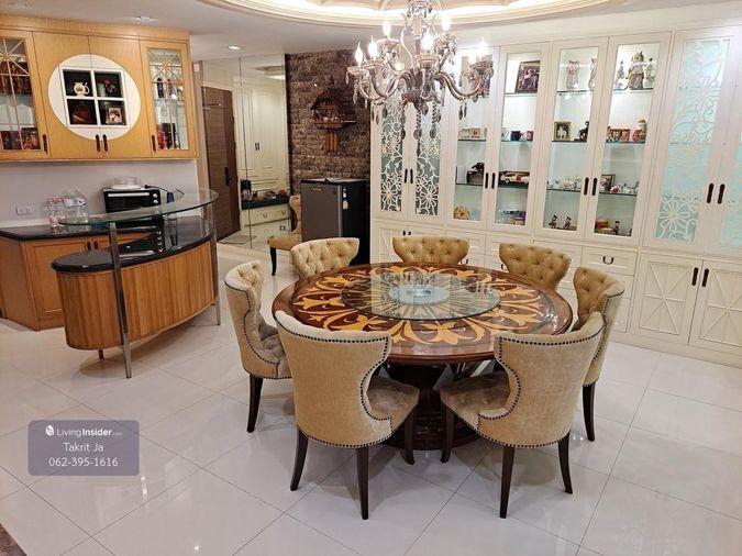 รูป ฟีลบ้านบนคอนโด ริมเเม่น้ำเจ้าพระยา🛋️ Supalai Prima Riva | 3 ห้องนอน 5 ห้องน้ำ | 246 ตร.ม. | ชั้น 12 | BTS นราราม3  - รูปที่ 10/14