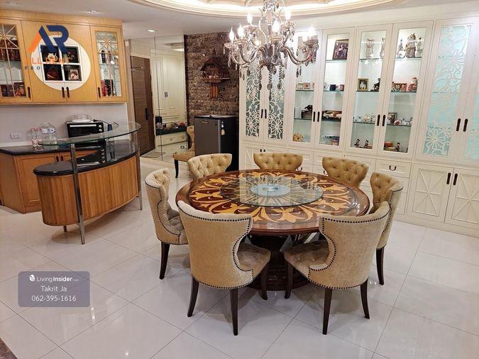 รูป ฟีลบ้านบนคอนโด ริมเเม่น้ำเจ้าพระยา🛋️ Supalai Prima Riva | 3 ห้องนอน 5 ห้องน้ำ | 246 ตร.ม. | ชั้น 12 | BTS นราราม3 - รูปที่ 10/14