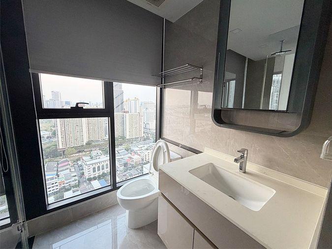 รูป Call : 095-254-6826 Condo One9Five Asoke-Rama 9 (โควต้าต่างชาติ-ไทย) ขนาด 69.5 ตารางเมตร 2 ห้องนอน 2 ห้องน้ำ ชั้น27 ตึกB ขายถูกกว่าโครงการ - รูปที่ 8/13