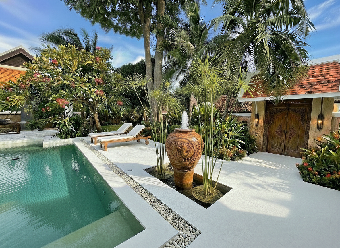 รูป 5 Bedroom Luxury Pool Villa for Sale Jomtien - รูปที่ 3/6