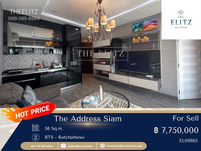รูป ✨ เสน่ห์ความหรูหราแบบ Timeless Luxury ✨ The Address Siam ห้องสภาพเนี้ยบ วัสดุพรีเมียม สังคมเพื่อนบ้านระดับพรีเมียมและเป็นส่วนตัว 🎉 - รูปที่ 1/17