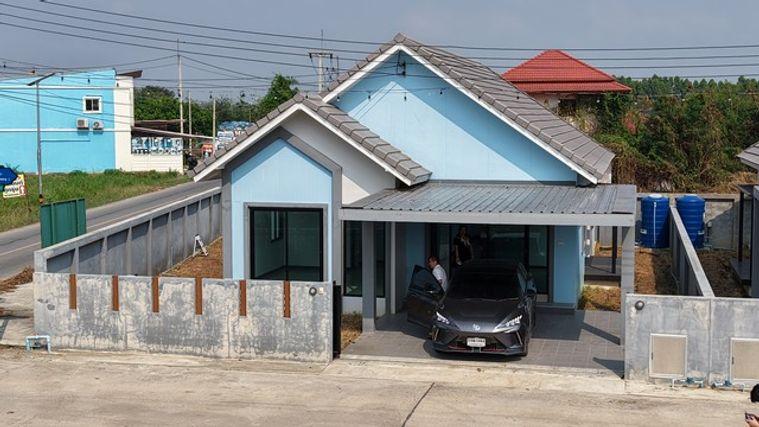รูป บ้านเดี่ยวสร้างใหม่ ชั้นเดียว ซอยโรงน้ำแข็ง2 กำแพงแสน นครปฐม - รูปที่ 38/47